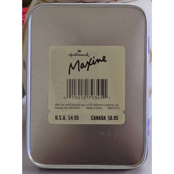 Hallmark Maxines Words To Laugh By Tin Box With 24 Humorous Cards - Picture 3 of 5